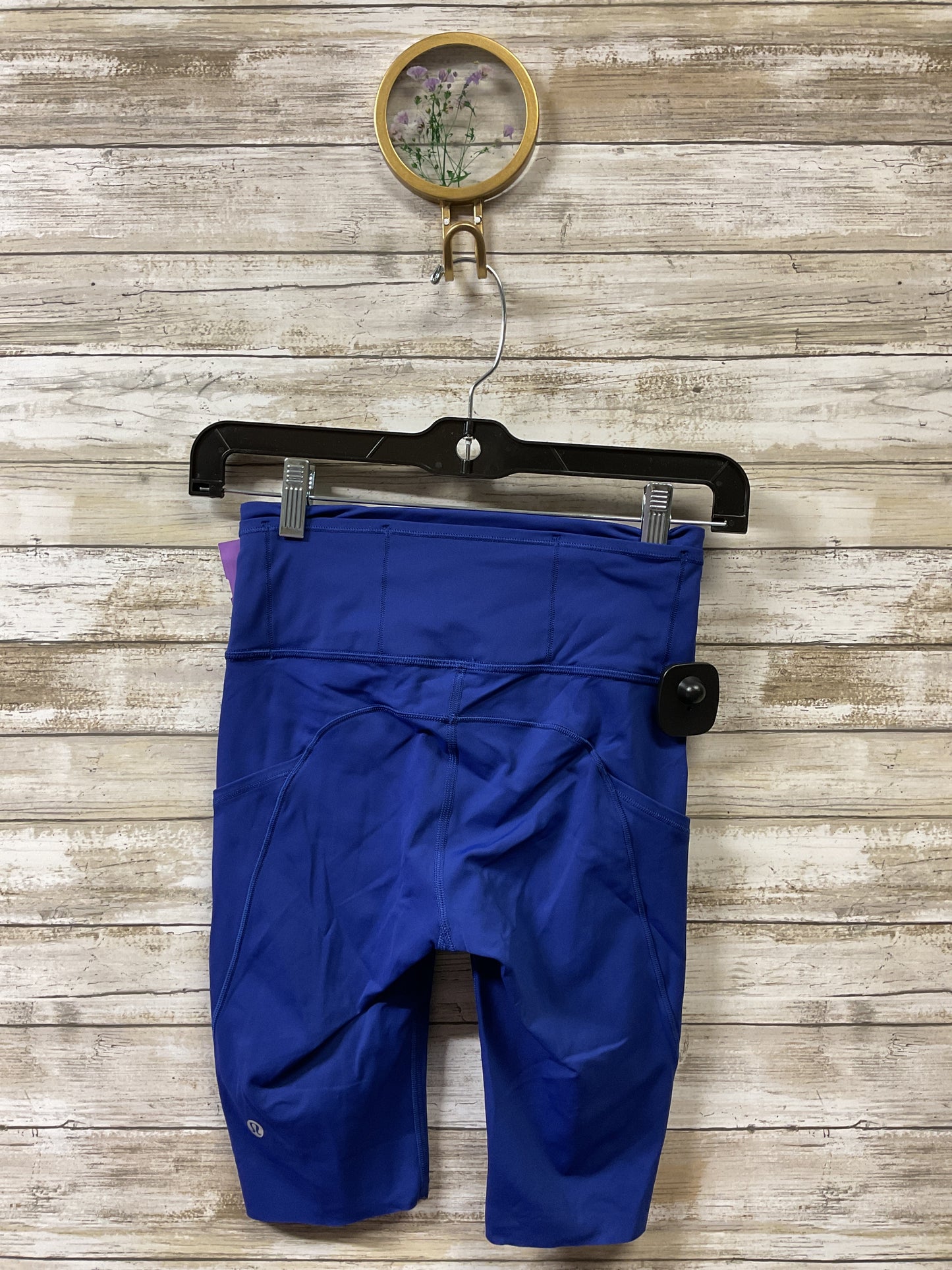 Athletic Shorts By Lululemon In Blue, Size:2