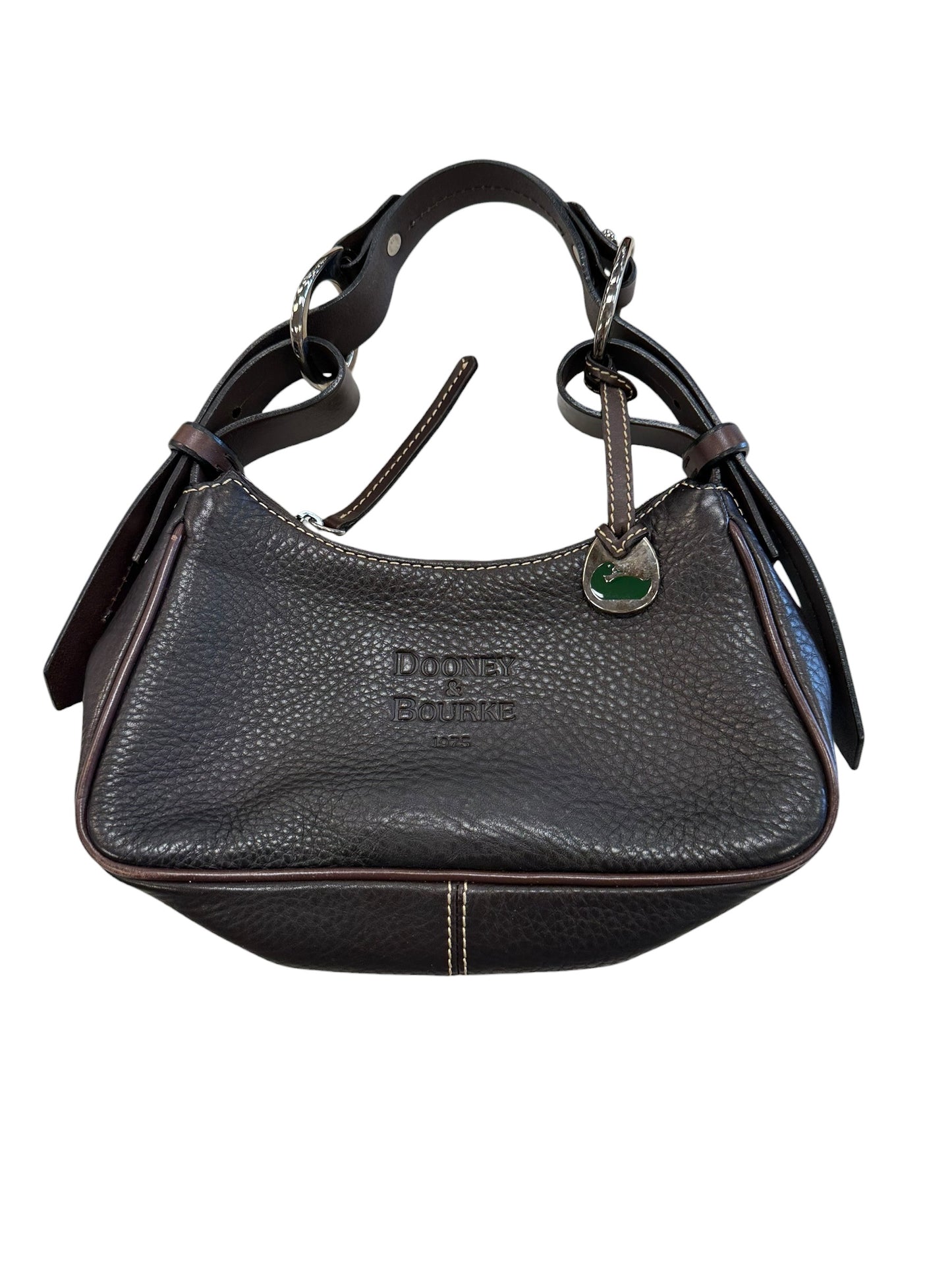 Handbag Designer By Dooney And Bourke In Brown, Size:Small