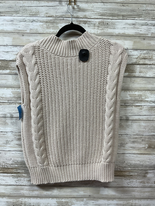 Vest Sweater By Pistola In Cream, Size:Xs