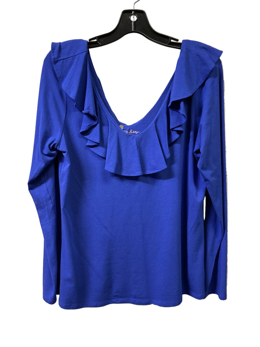 Top Ls Designer By Lilly Pulitzer In Blue, Size:L