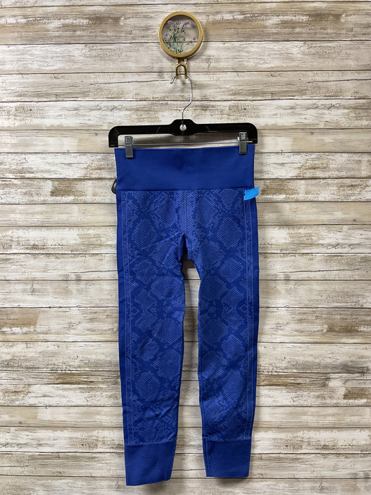 Athletic Leggings Capris By Lululemon In Blue, Size:M