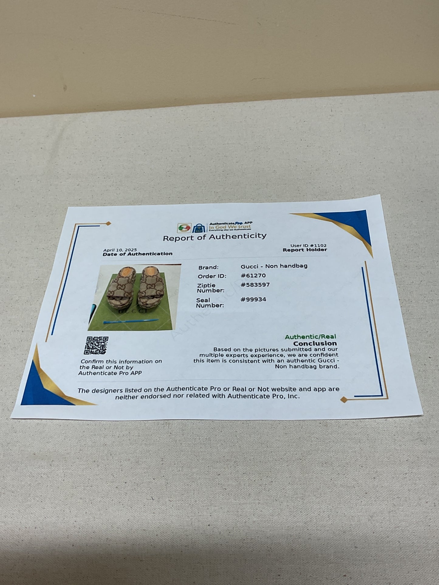 Sandals Luxury Designer By Gucci In Brown, Size:8