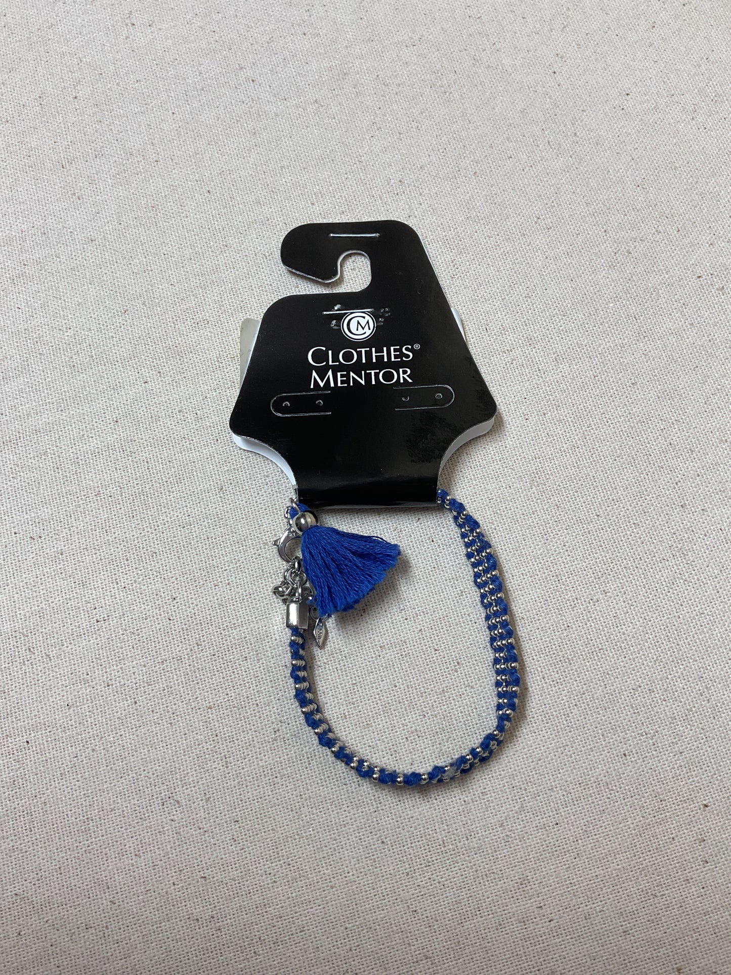 Bracelet Beaded By Fossil In Blue & Silver