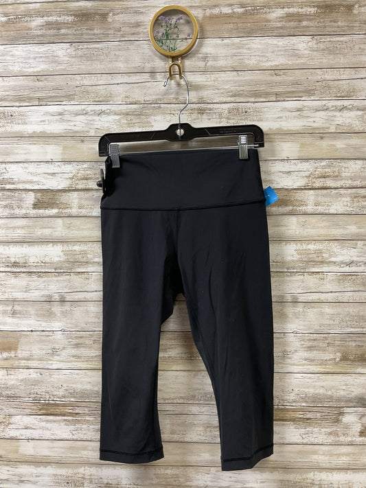 Athletic Capris By Lululemon In Black, Size:8