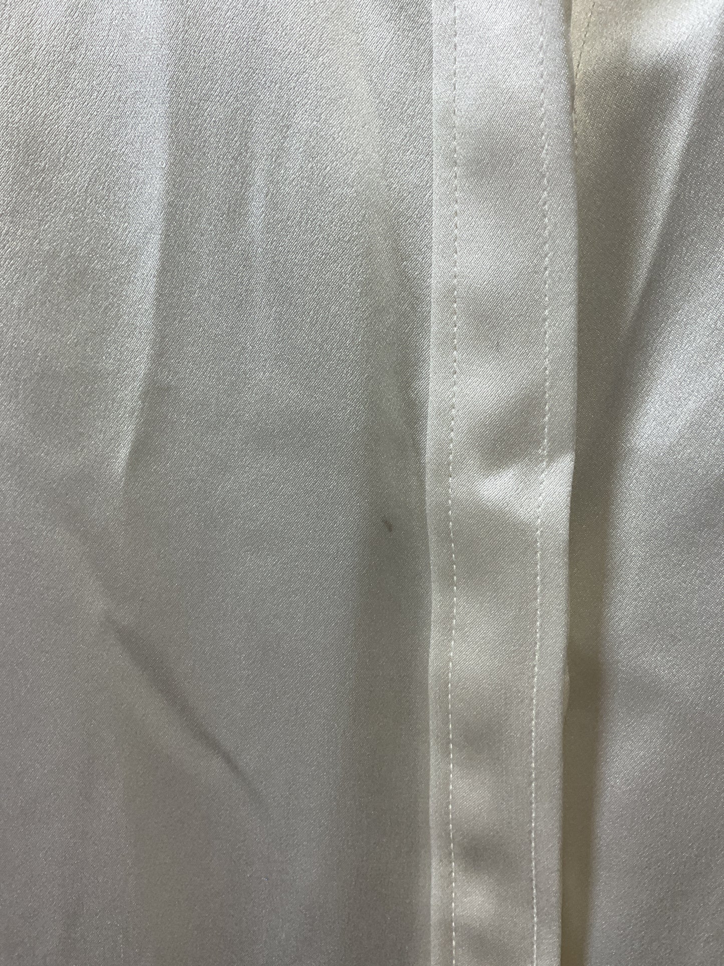 Blouse Ls By Nili Lotan In Ivory, Size:Xs