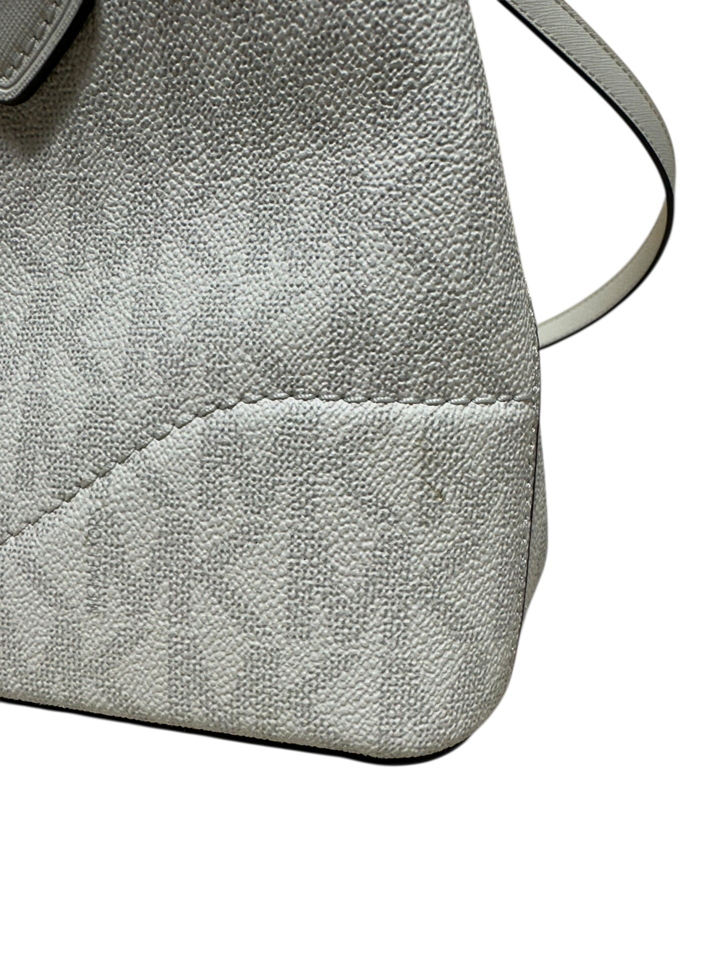 Handbag Designer By Michael Kors In White, Size:Large