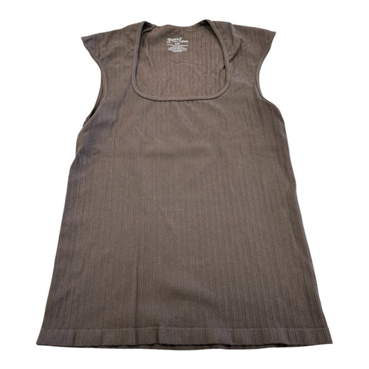 Top Ss By Grace & Lace In Brown, Size:L