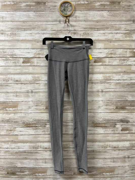 Athletic Leggings By Lululemon In Grey, Size:2
