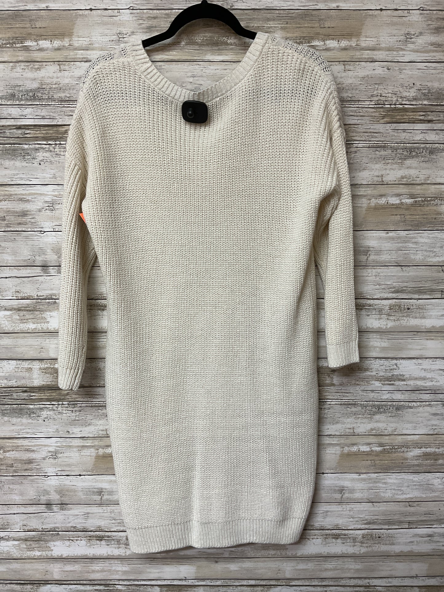 Dress Sweater By Olive And Oak In White, Size:Lp