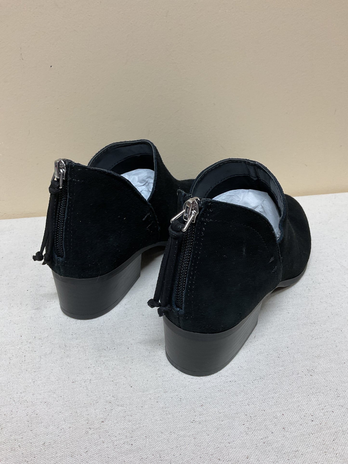 Boots Ankle Heels By Kenneth Cole In Black, Size:7.5