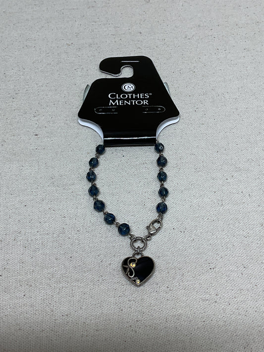 Bracelet Beaded By Napier In Black & Blue