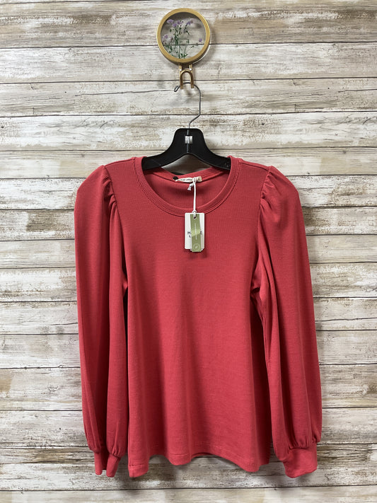 Top Ls By Marine Layer In Red, Size:S