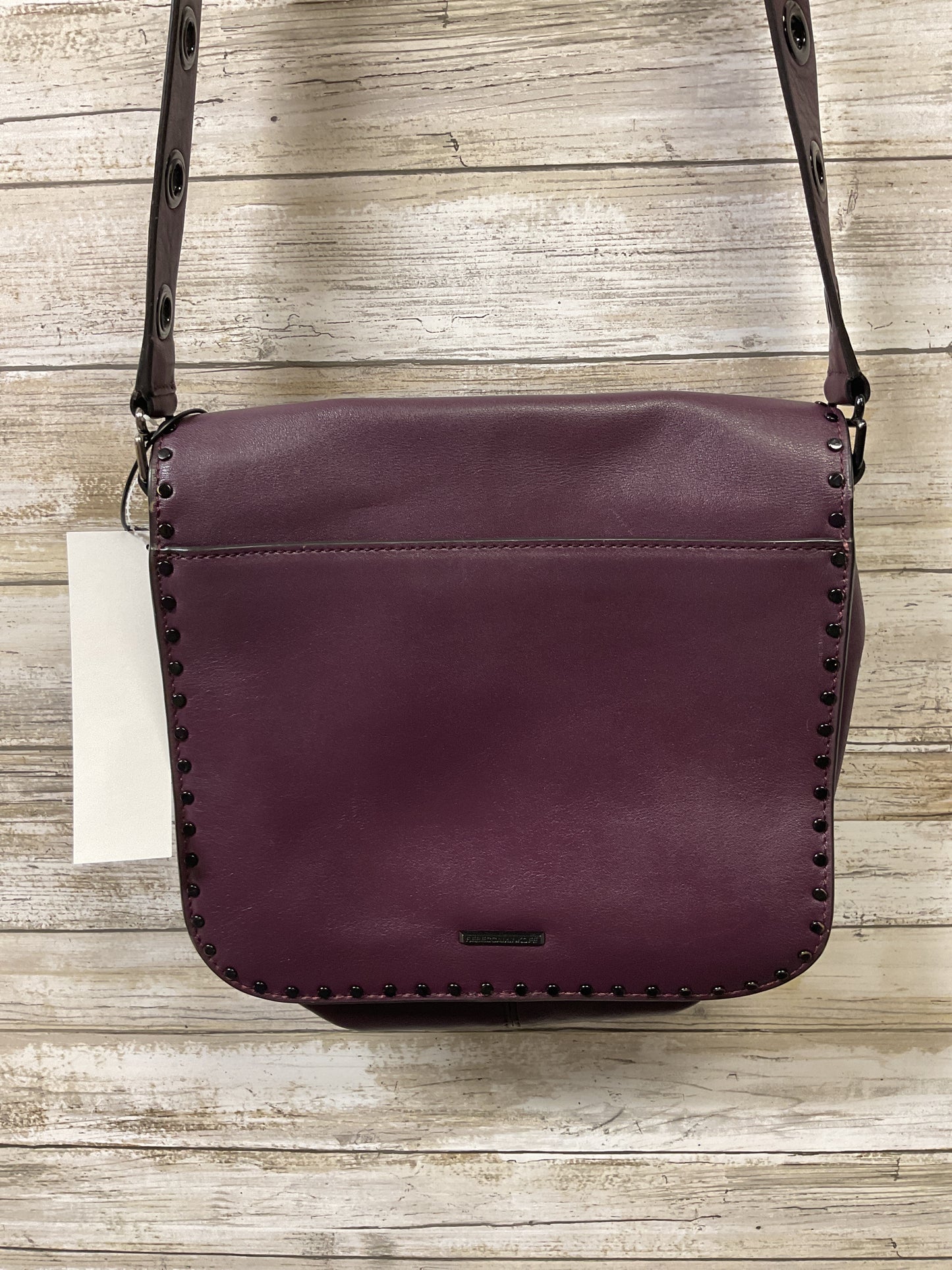 Crossbody Designer By Rebecca Minkoff In Purple, Size:Medium