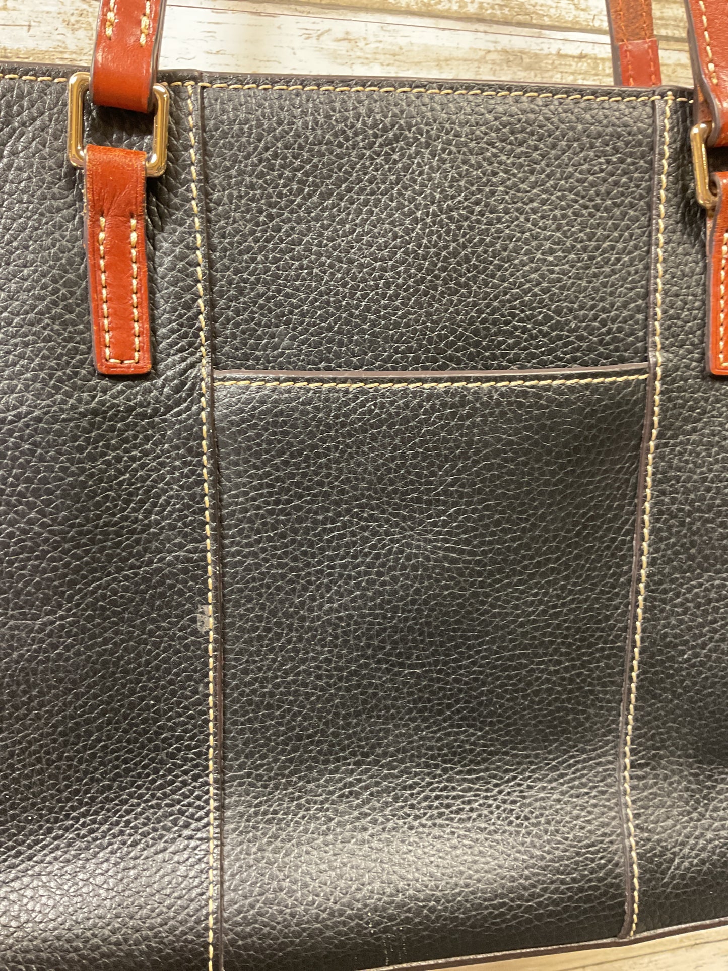 Handbag Designer By Dooney And Bourke In Black, Size:Medium