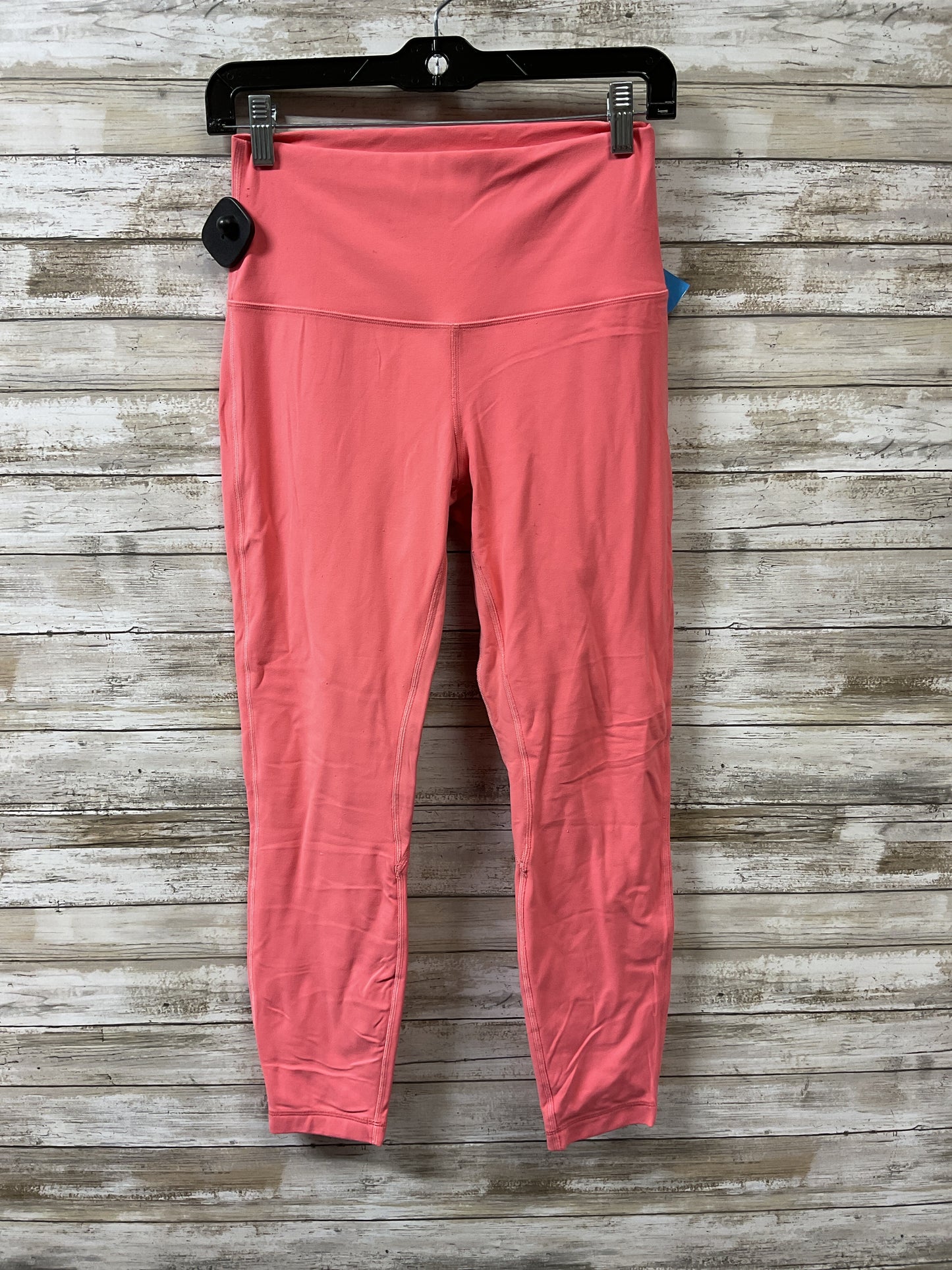 Athletic Leggings By Lululemon In Pink, Size:8