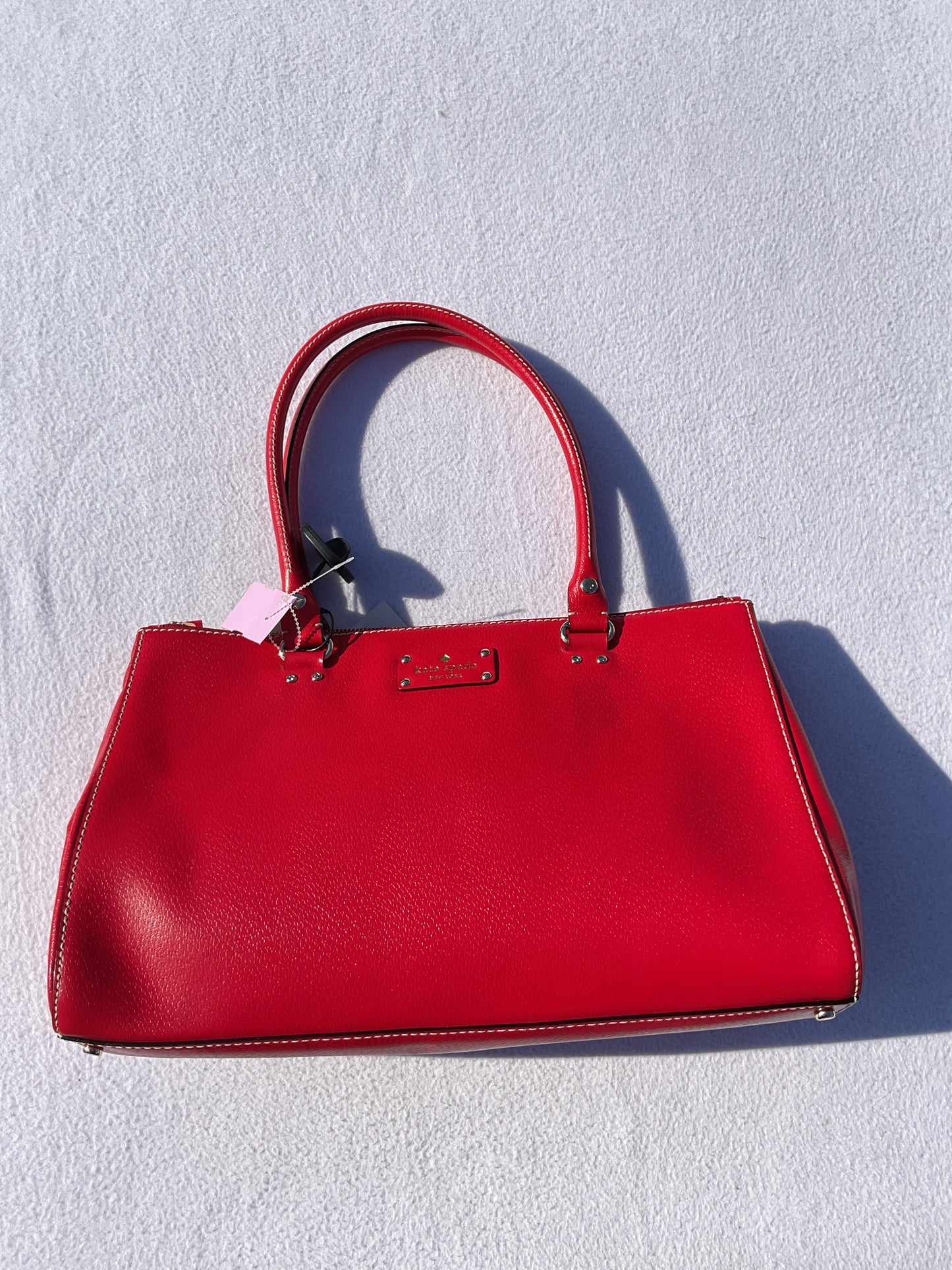 Handbag Designer By Kate Spade In Red, Size:Large