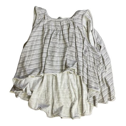 Top Sleeveless By Free People In Black & White, Size:Sp