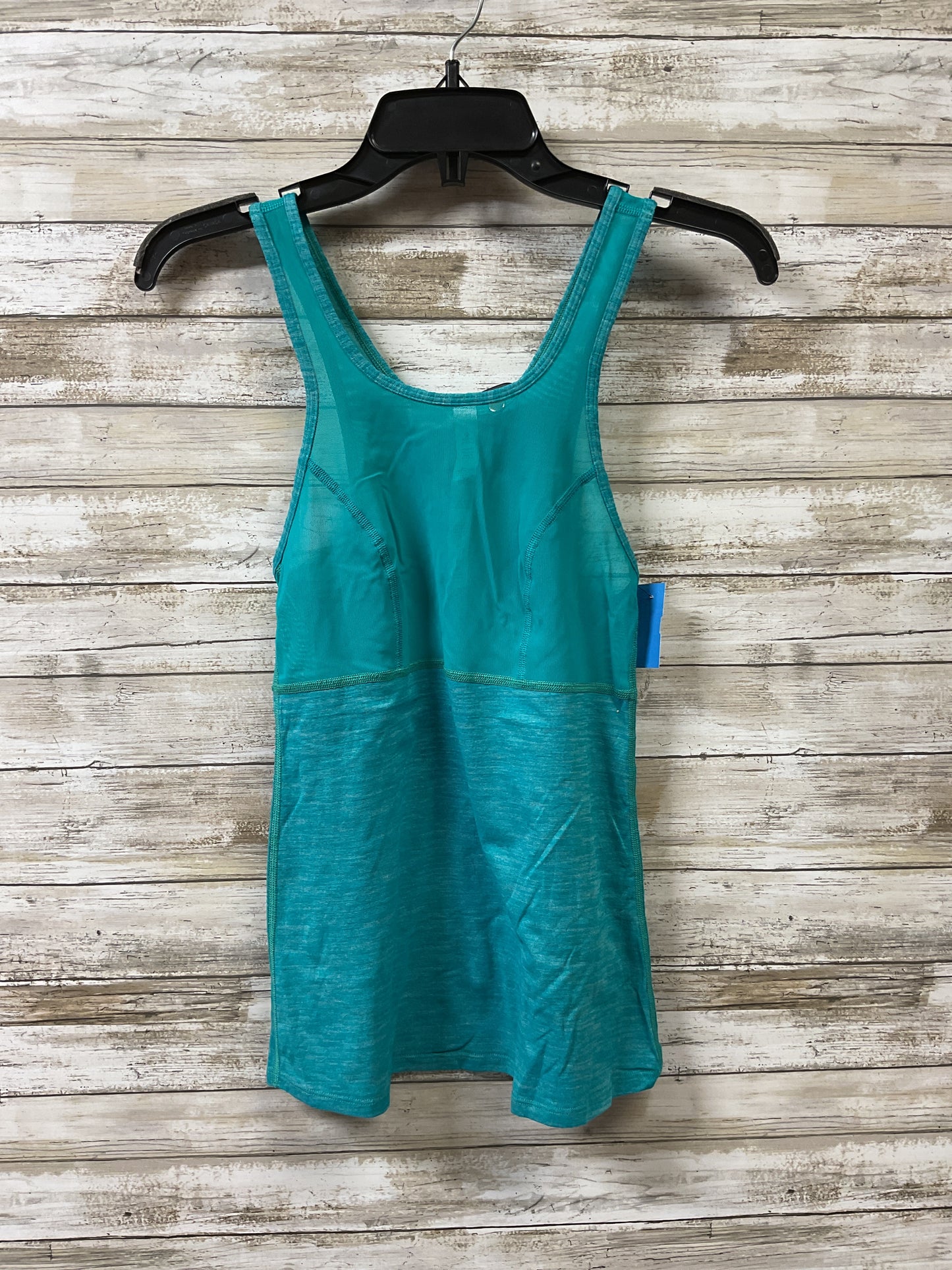 Athletic Tank Top By Lululemon In Teal, Size:4