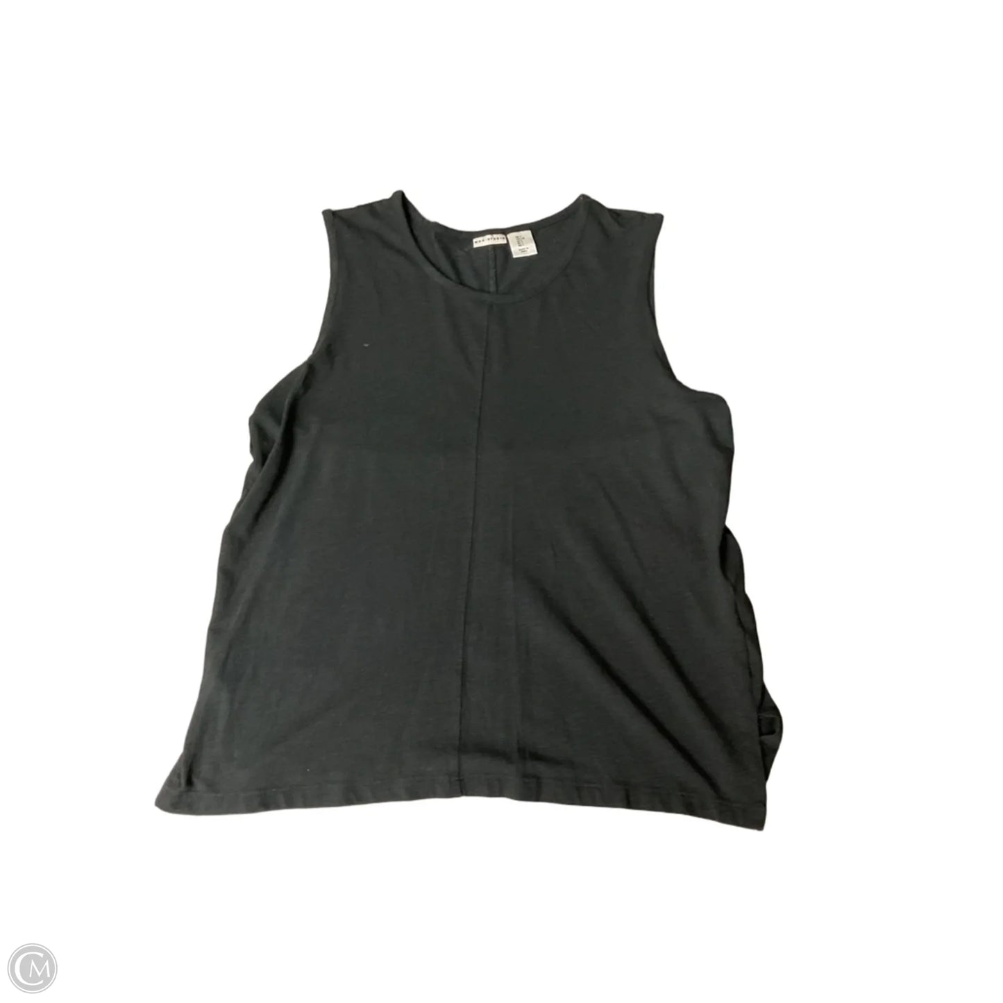 Top Sleeveless Basic By Max Studio In Black, Size: L