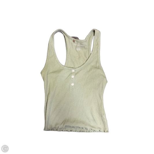 Tank Top By American Eagle In Green, Size: S