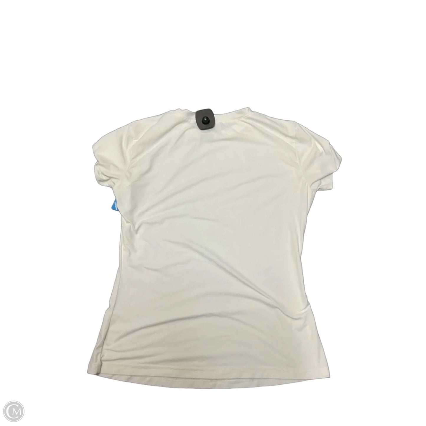 Top Short Sleeve Basic By Cme In White, Size: L