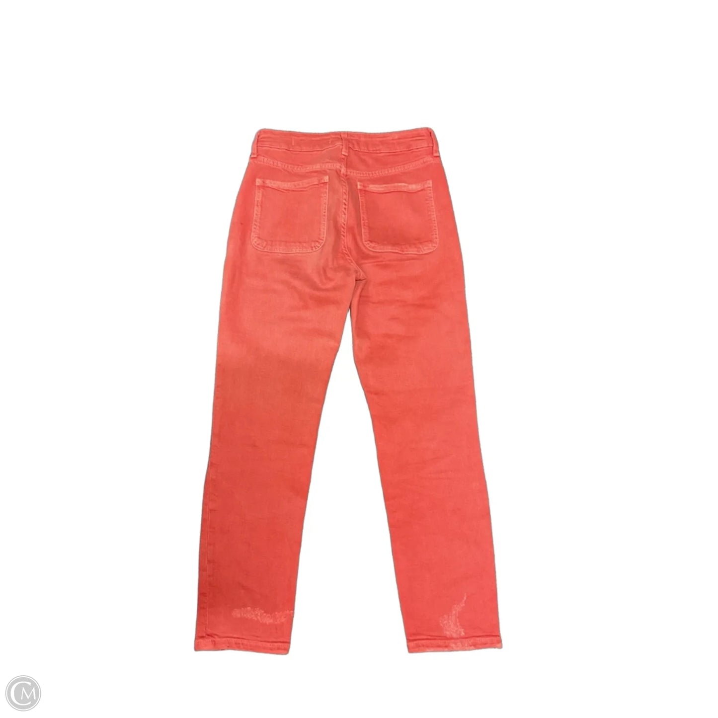 Jeans Straight By Pilcro In Red Denim, Size: 4