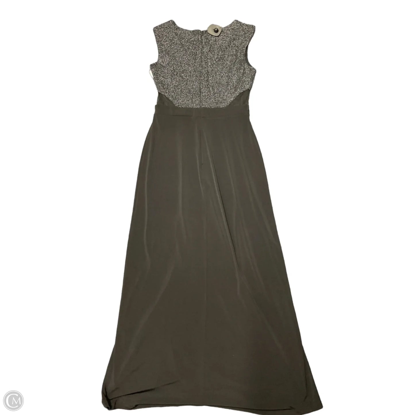 Dress Party Long By En Focus In Black & Silver, Size: 4