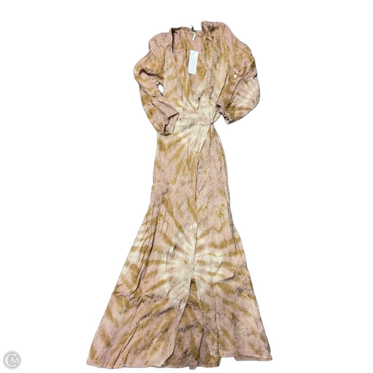 Dress Casual Maxi By Young Fabulous & Broke In Animal Print, Size: M