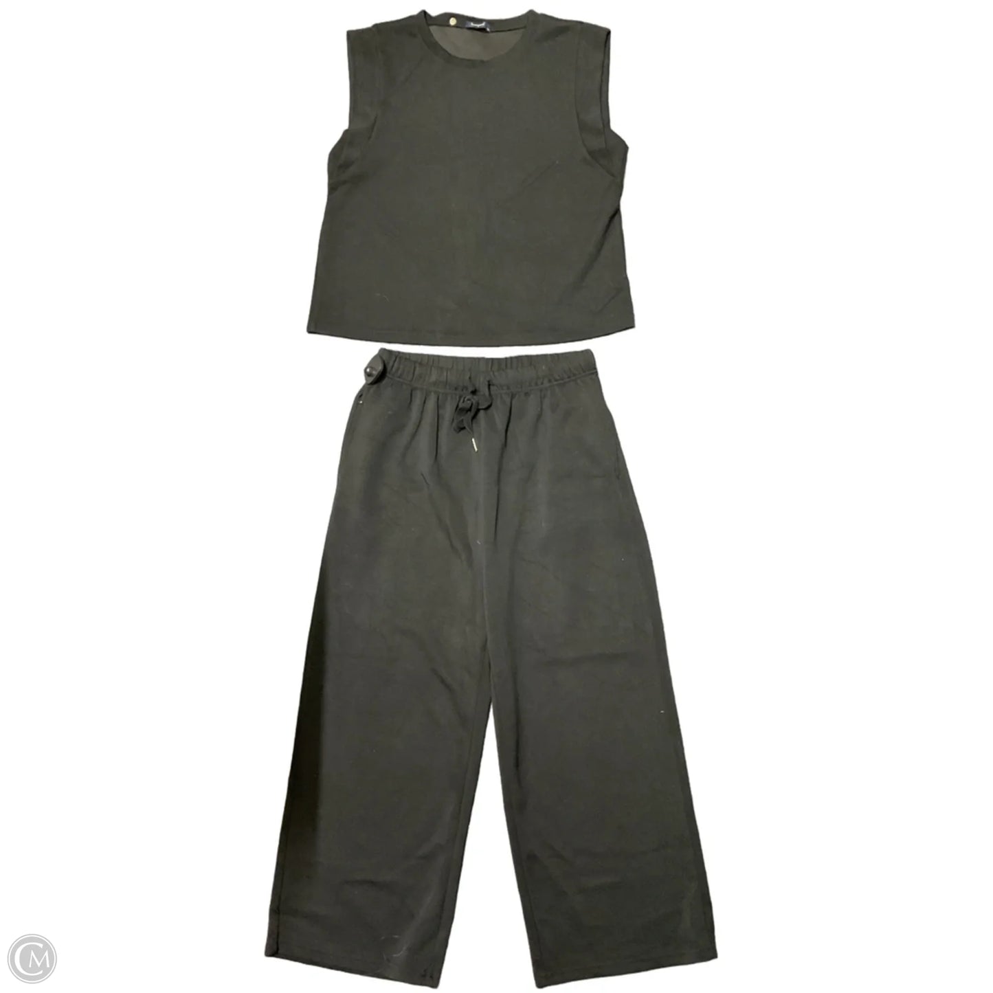 Pants Set 2pc By Clothes Mentor In Black, Size: L