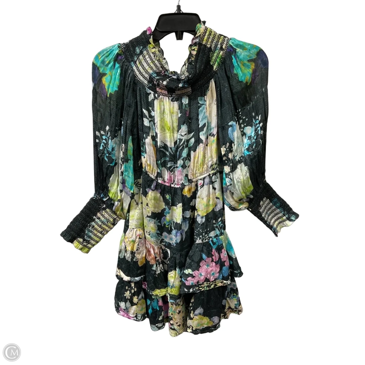 Dress Casual Short By Cma In Floral Print, Size: S
