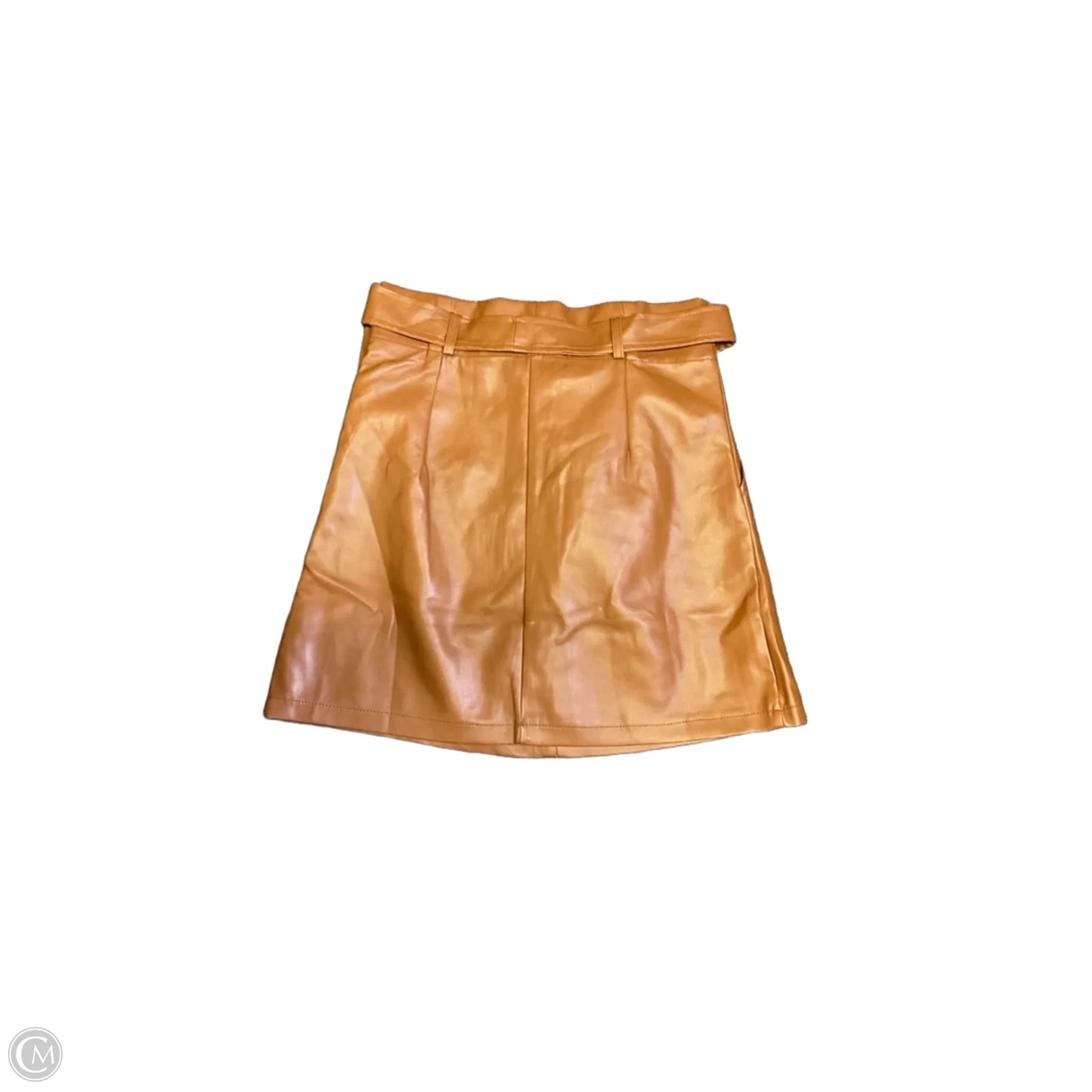 Skirt Mini & Short By Paper Crane In Tan, Size: S