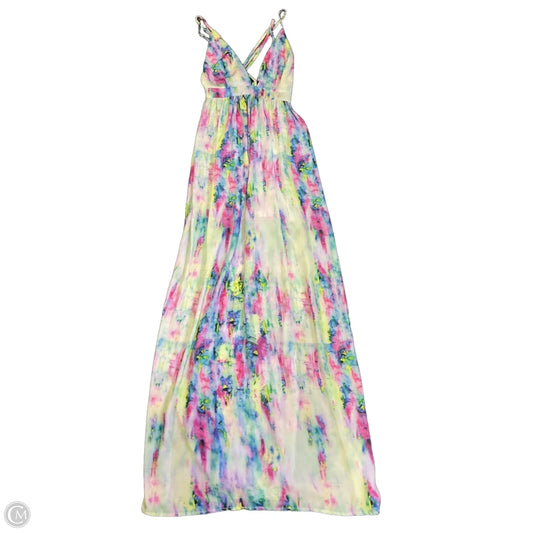 Dress Casual Maxi By Vestique In Multi-colored, Size: S