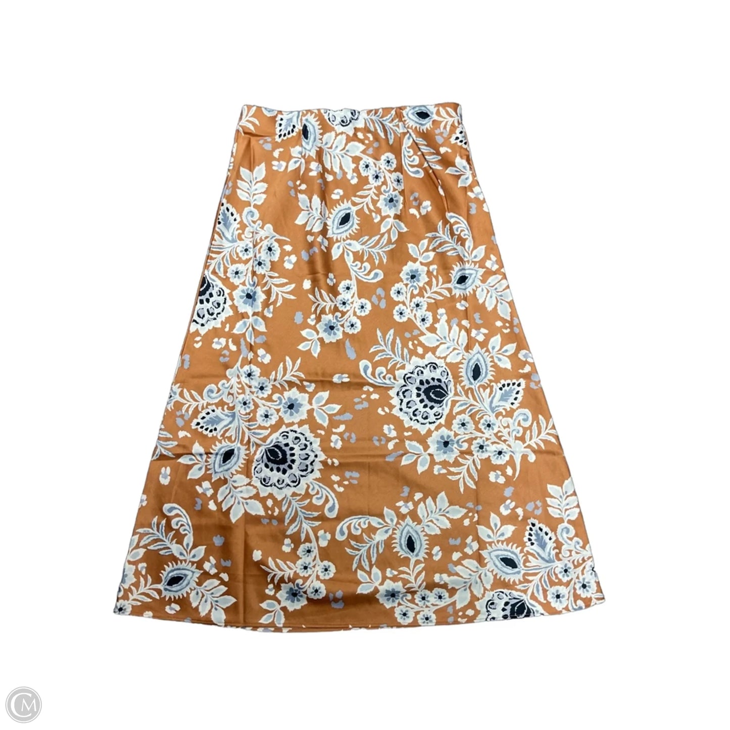 Skirt Maxi By Loft In Blue & Tan, Size: Xs