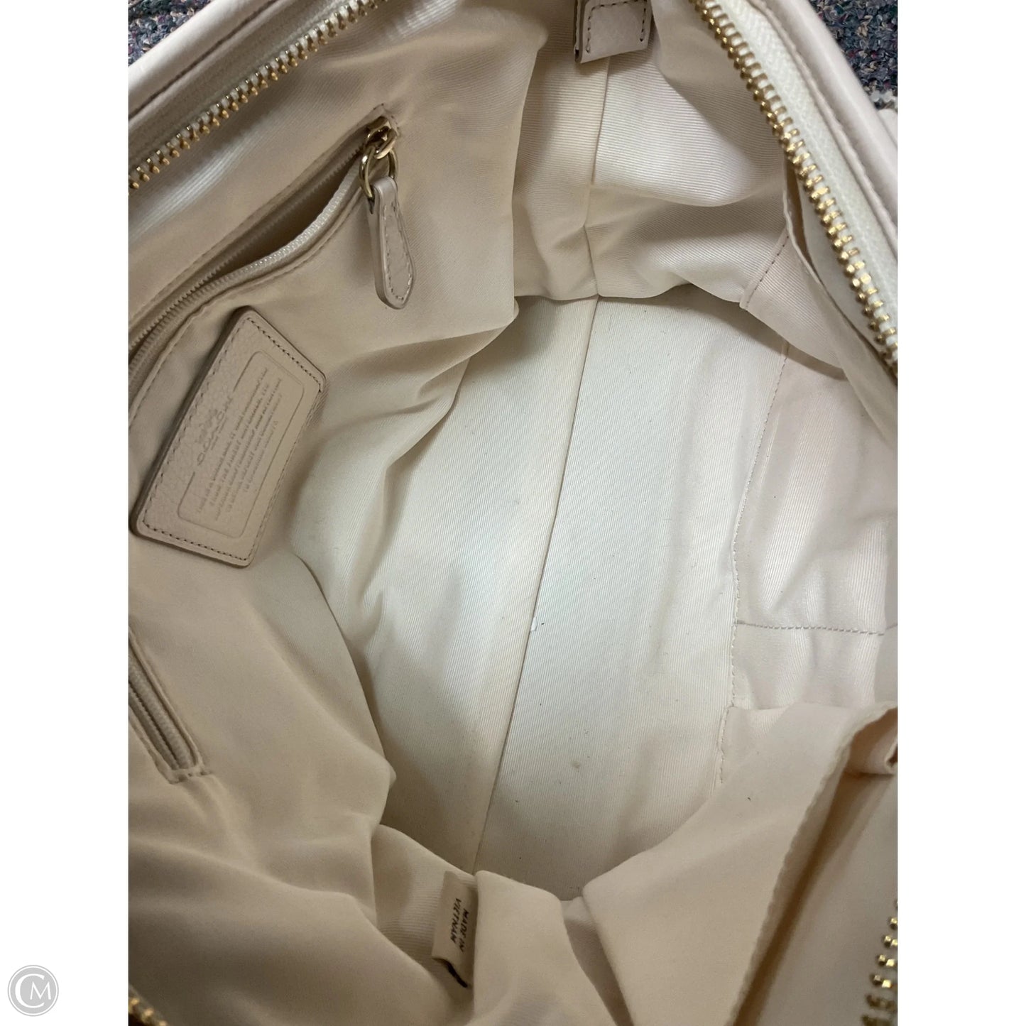 Handbag Designer By Coach, Size: Small