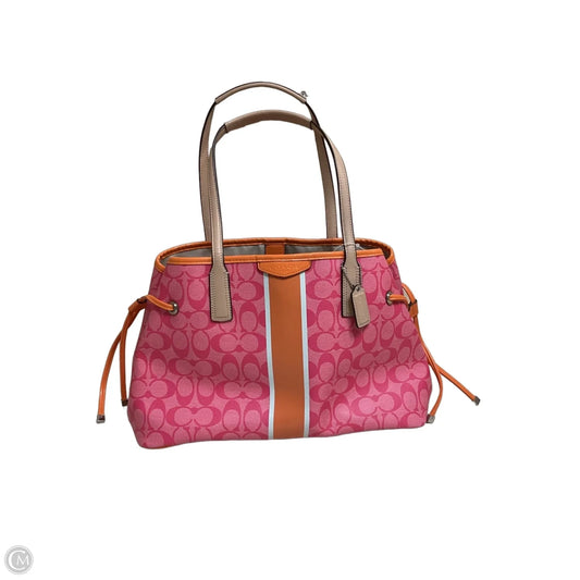 Handbag Designer By Coach, Size: Large