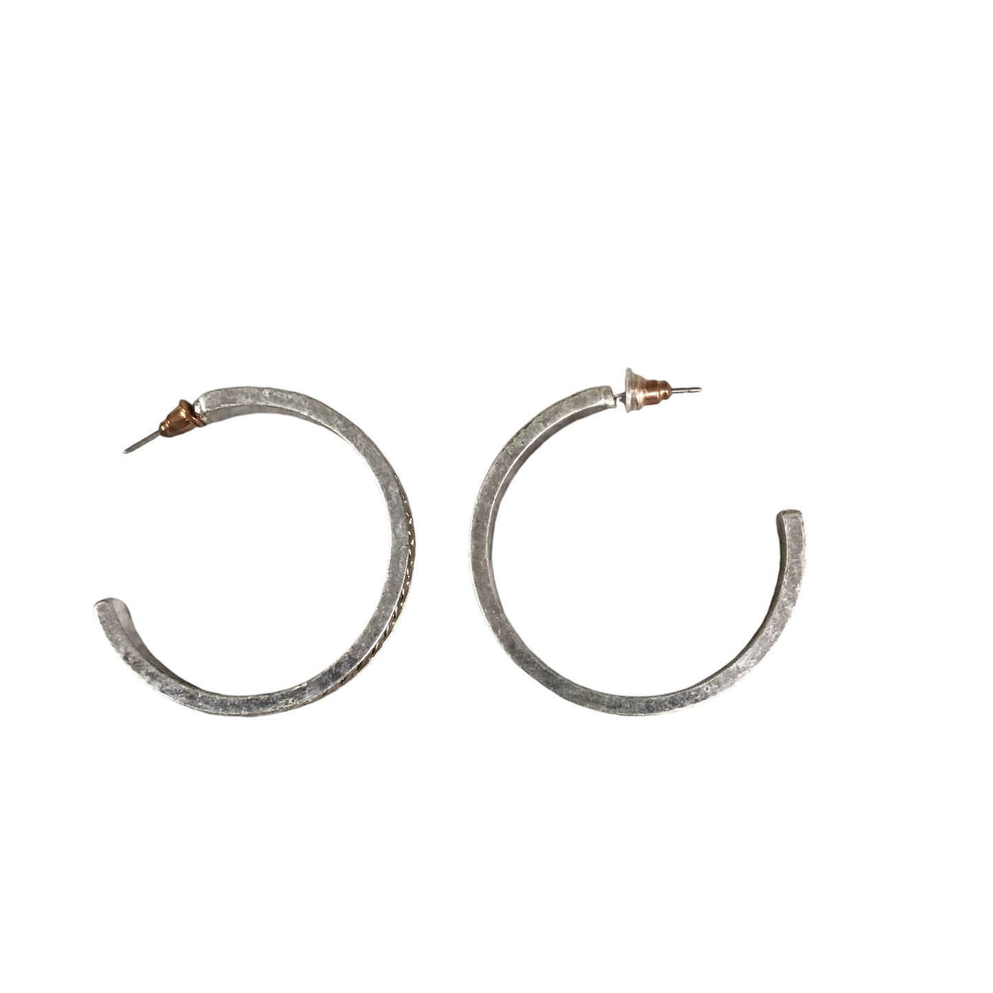 EARRINGS HOOP    CLOTHES MENTOR in GOLD & SILVER