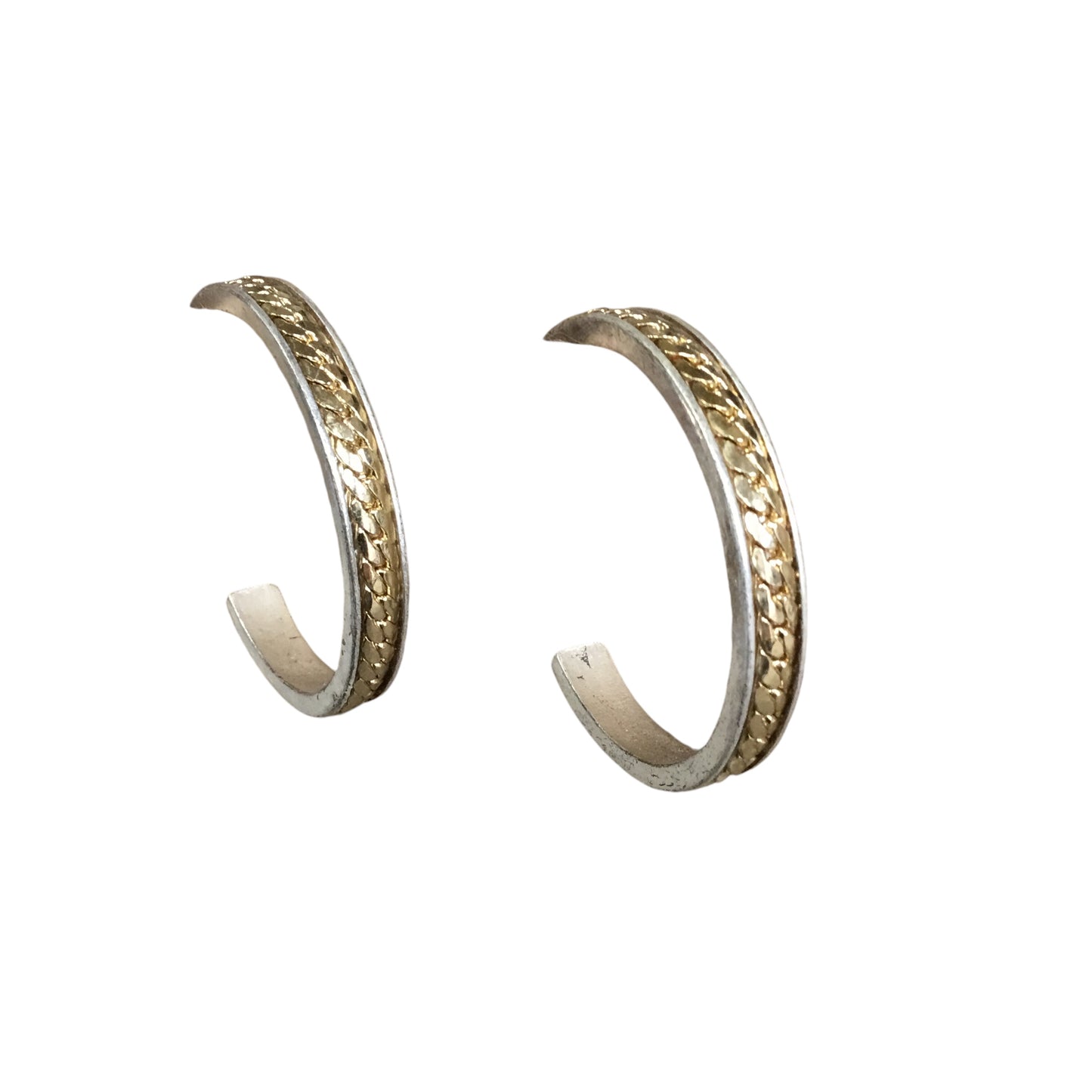 EARRINGS HOOP    CLOTHES MENTOR in GOLD & SILVER