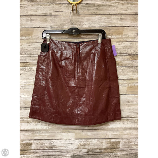 Skirt Mini & Short By Maeve In Brown, Size: 6