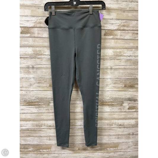 Athletic Leggings By Spiritual Gangster In Grey, Size: S