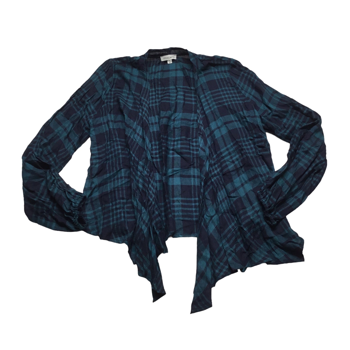 Blue Top Long Sleeve Cotton Candy, Size M