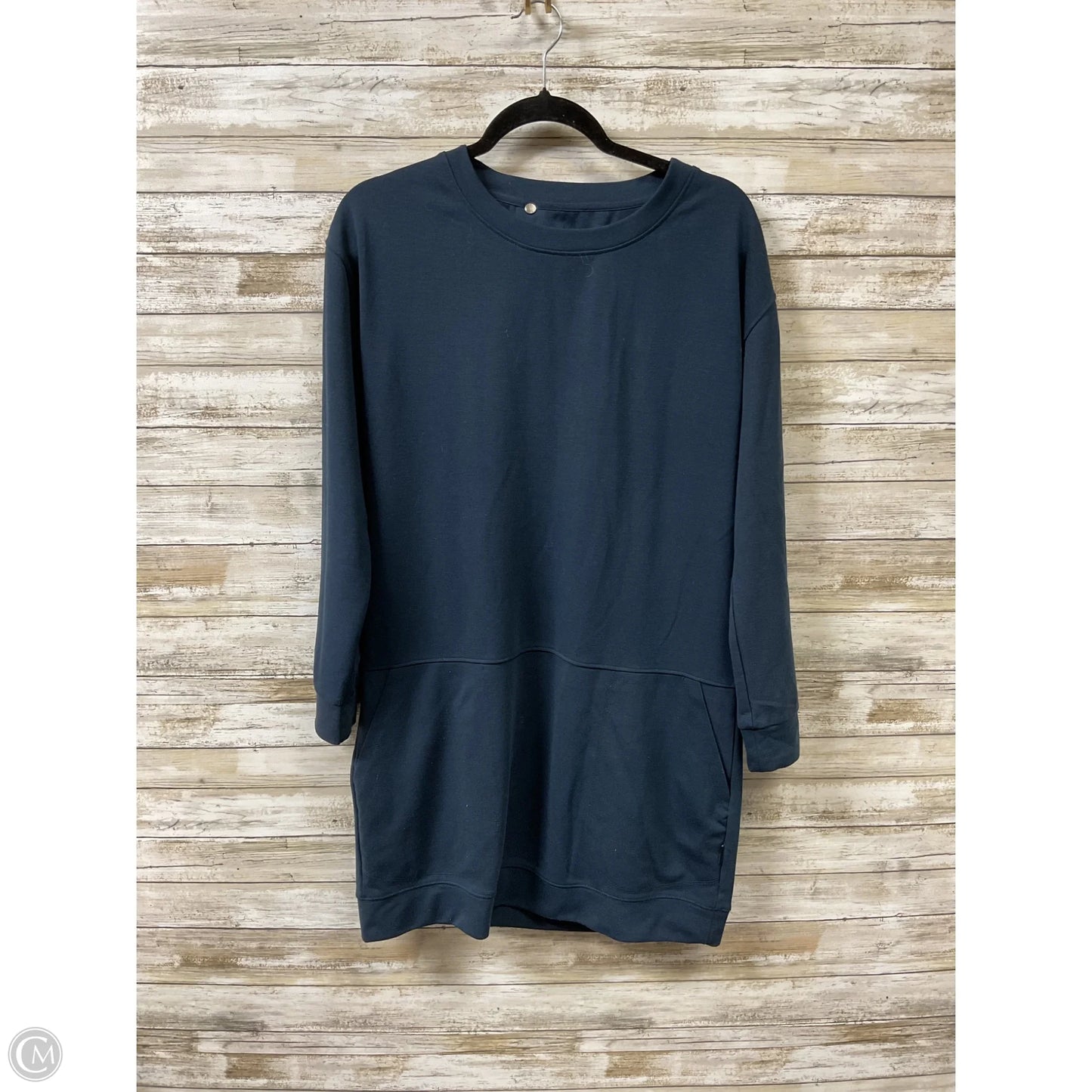 Dress Casual Midi By Merrell In Navy, Size: M