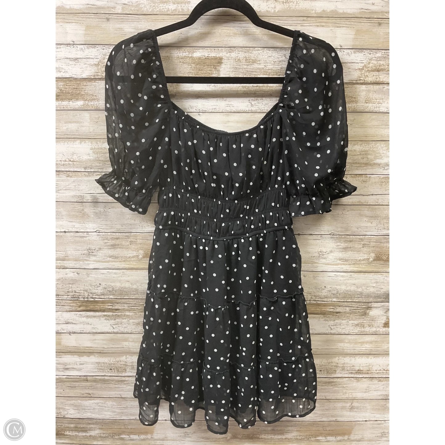 Dress Casual Short By Trixxi In Black & White, Size: M