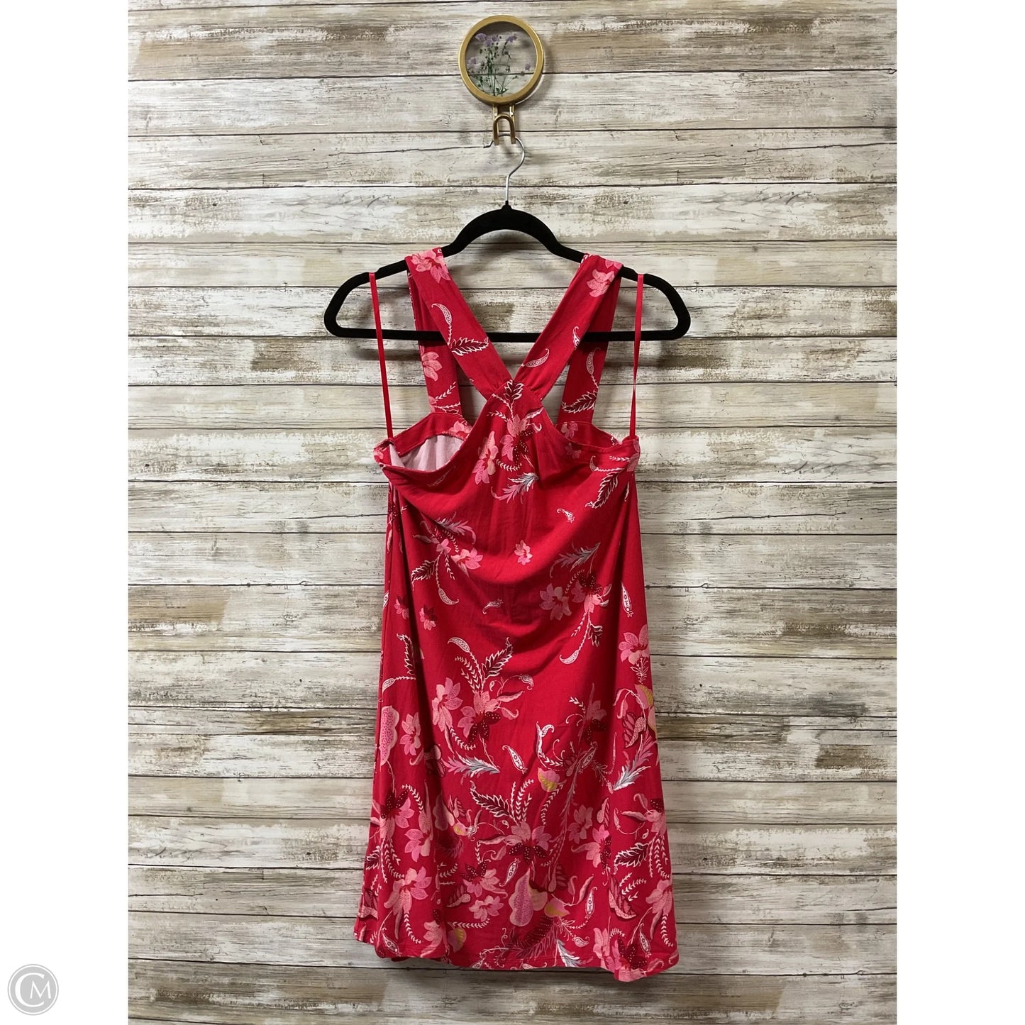 Dress Casual Short By Loft In Red, Size: M