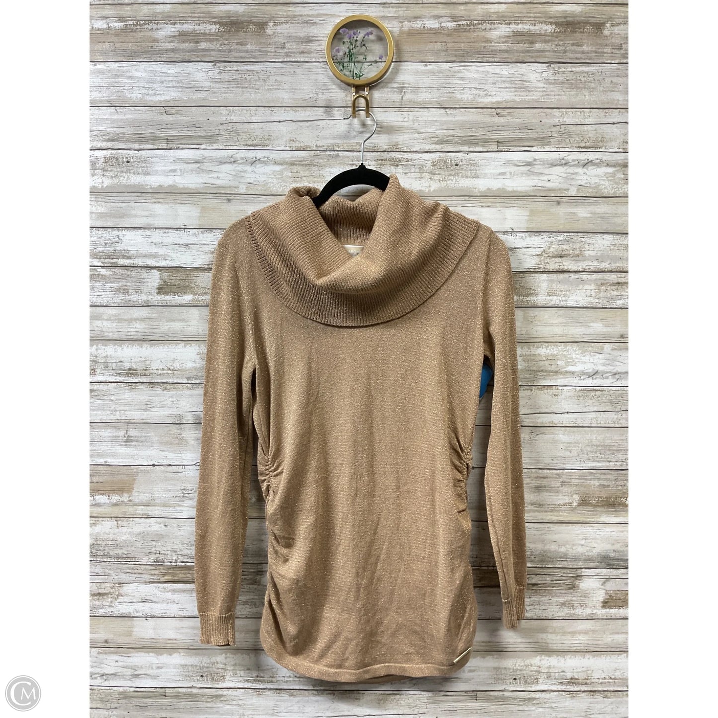 Sweater By Michael By Michael Kors In Gold, Size: M