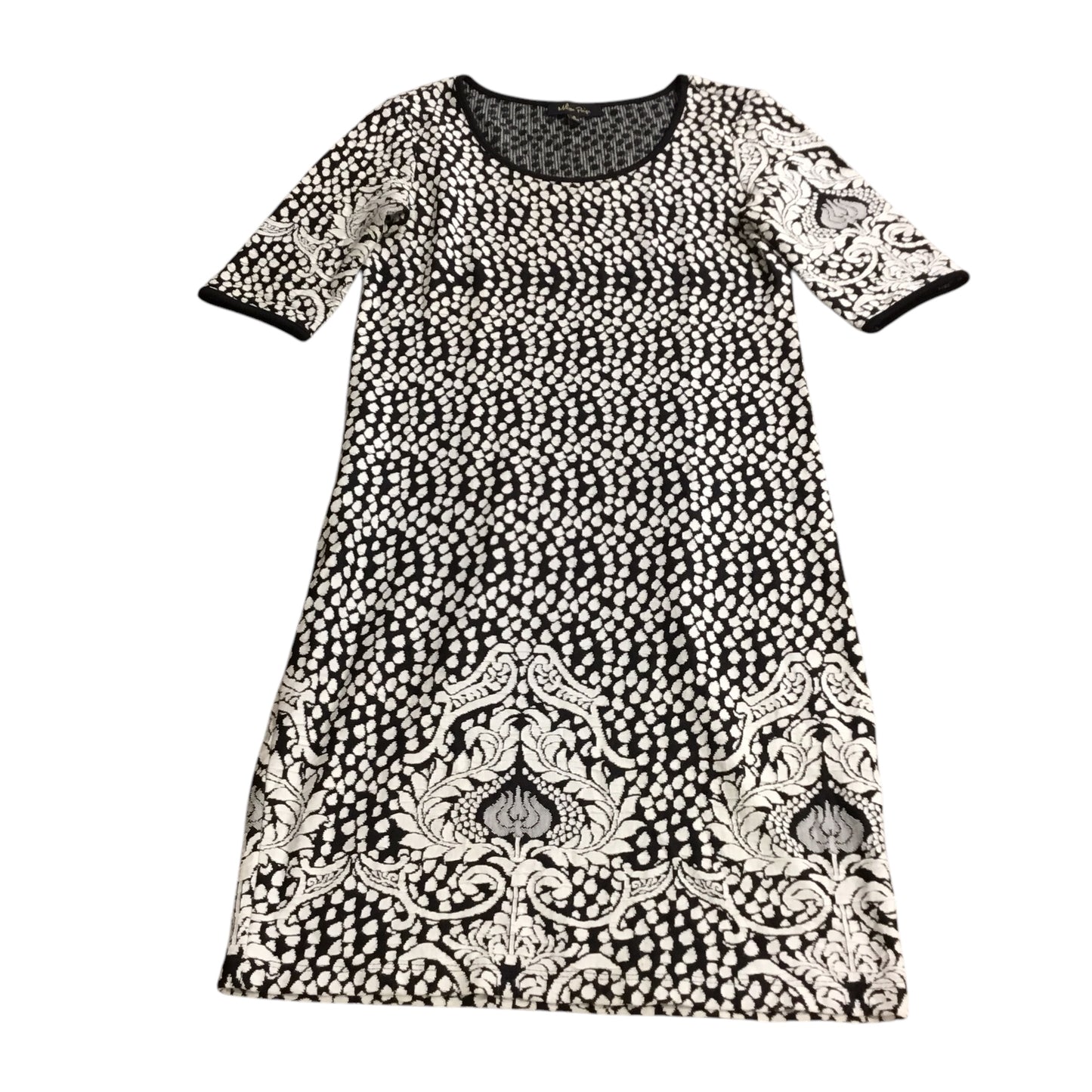 Dress Casual Short By Melissa Paige In Black & White, Size: S