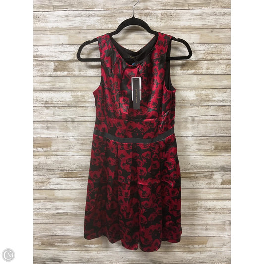 Dress Party Short By Cynthia Steffe In Black & Red, Size: 6