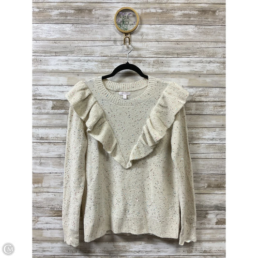 Sweater By Lc Lauren Conrad In Cream, Size: M