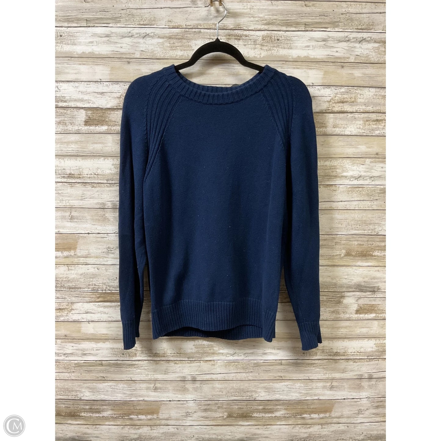 Sweater By Jeanne Pierre In Blue, Size: Xl