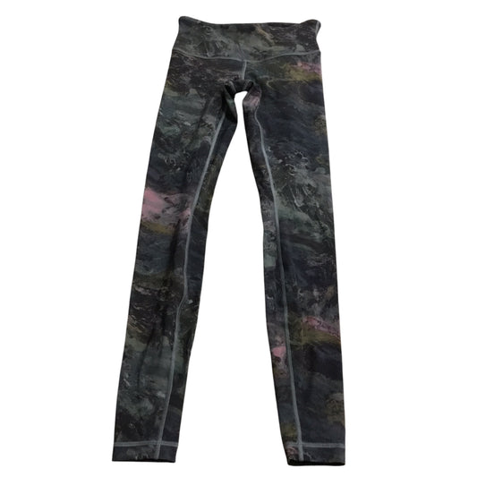 Athletic Leggings By Lululemon In Multi-colored, Size: 2