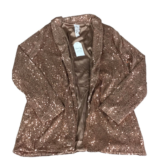 Cardigan By Cmb In Rose Gold, Size: L